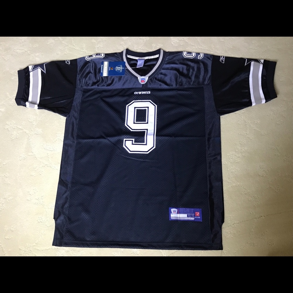 Mens Dallas Cowboy Tony Romo Auth Reebok Jersey